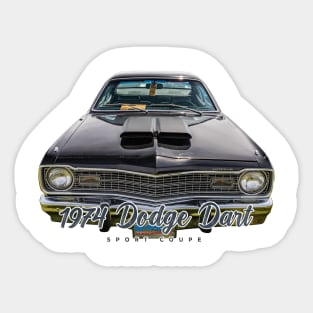 1974 Dodge Dart Sport Coupe Sticker